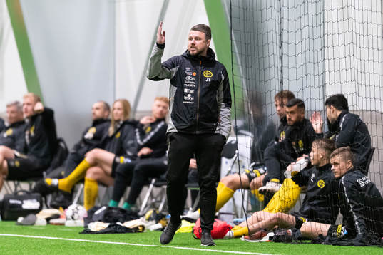 Elfsborgs manager Jimmy Thelin