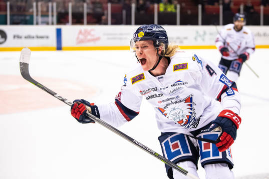 Linköpings Samuel Lofquist jublar