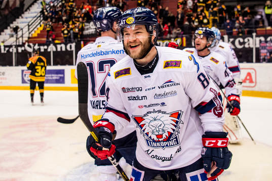 Linköpings Jimmy Andersson jublar