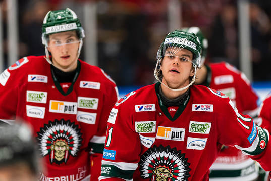 Frölundas Samuel Fagemo jublar