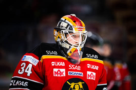 Luleås målvakt Joel Lassinantti