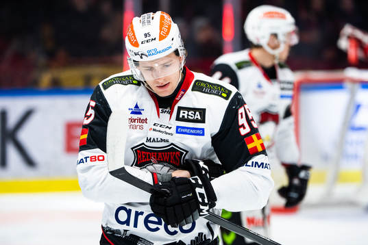Malmö Redhawks Carl Persson deppar