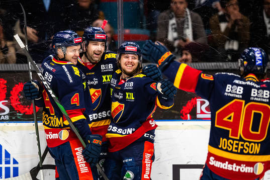 Djurgårdens Patrik Berglund, Manuel Ågren , Marcus