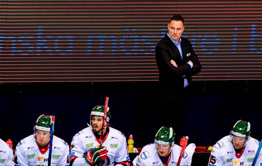Frölundas tränare Roger Rönnberg
