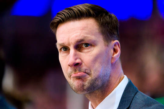 Färjestads huvudtränare Johan Pennerborn
