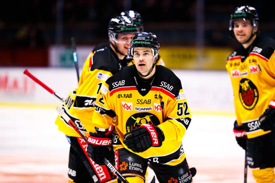 Luleås Karl Fabricius jublar