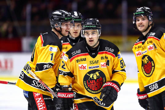 Luleås Karl Fabricius jublar