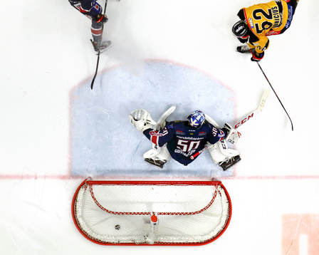 Mål 0-1 av Luleås Karl Fabricius förbi Linköpings