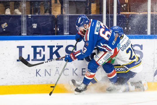 Oskarshamns Robin Söderqvist och Leksands Mattias