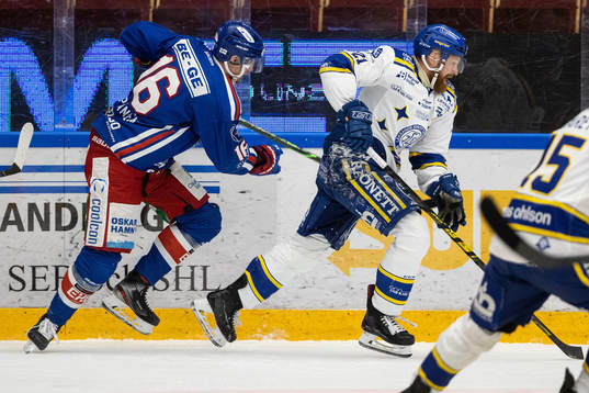 Oskarshamns Arsi Piispanen och Leksands Mattias Ritola