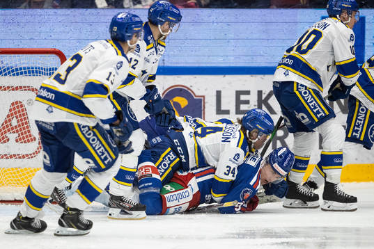 Leksands Philip Samuelsson och Oskarshamn Rickard Palmberg