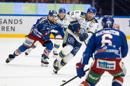 Oskarshamns Johannes Salmonsson och Leksands Jonas Ahnelöv