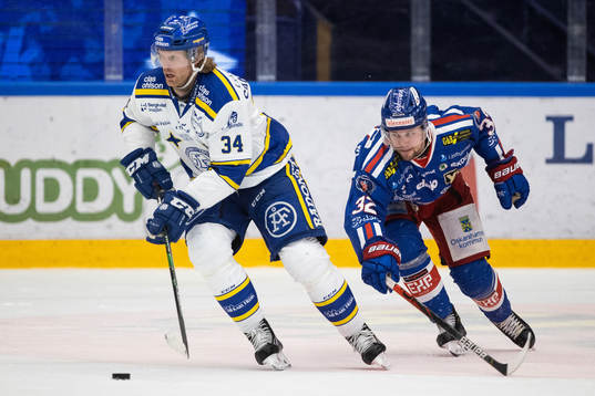 Leksands Philip Samuelsson och Oskarshamns Markus Modigs
