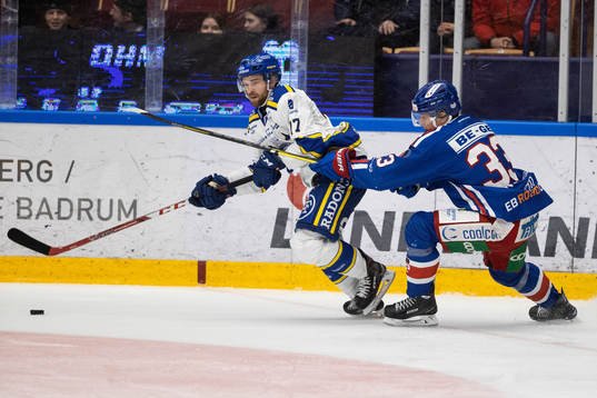 Leksands Spencer Abbott och Oskarshamns Filiph Engsund
