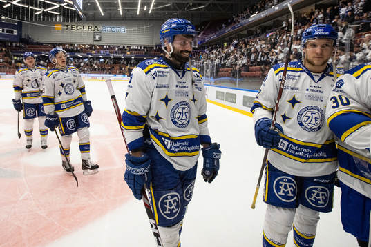 Leksands Daniel Olsson Trkulja är glad