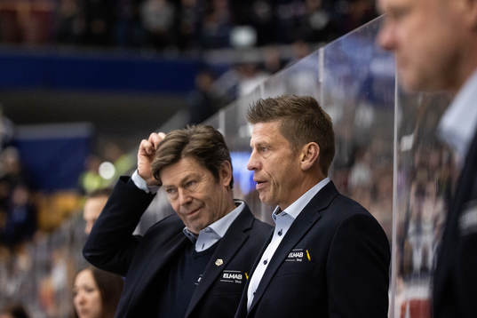 Leksands assisterande tränare Gunnar Persson och Leksands