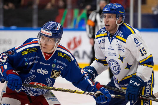 Oskarshamns Filiph Engsund och Leksands Matt Carey