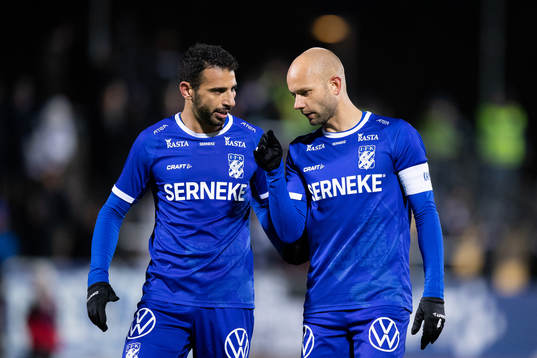 IFK Göteborgs André Calisir och Robin Söder