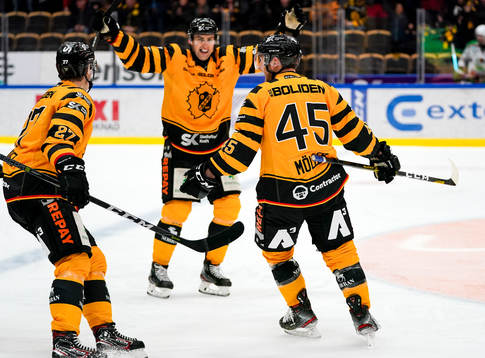 Skellefteås Oscar Möller, Robin Alvarez och Joakim