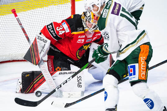 Luleås målvakt Joel Lassinantti