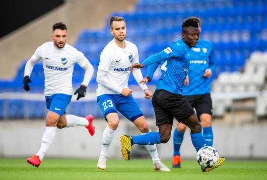 IFK Norrköpings Andreas Blomqvist och Halmstads Thomas