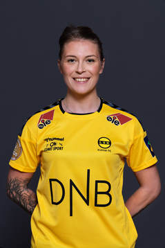Mimmi Matilda Löfwenius Veum of LSK Kvinner poses for a