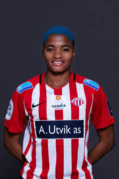 Rasheedat Ajibade of Avaldsnes poses for a portrait