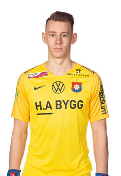 Örgrytes målvakt David Olsson poserar för ett porträtt den 26 februari 2020 i Göteborg.