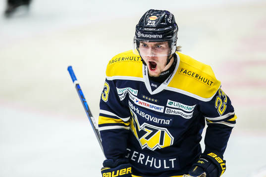 s Lias Andersson jublar