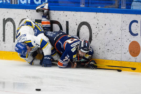 Leksands Lucas Nordsäter och Växjös Roman Horak