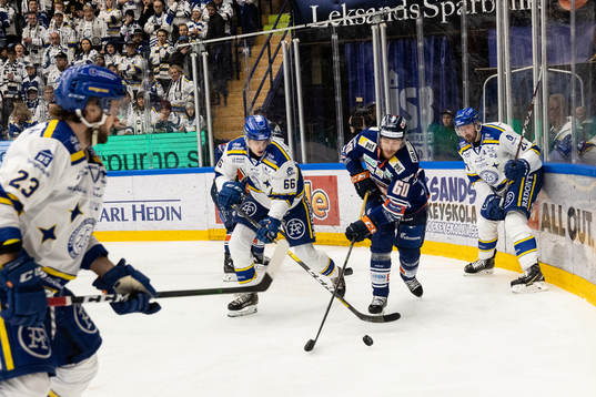 Leksands Nils Åman och Växjös Erik Josefsson och