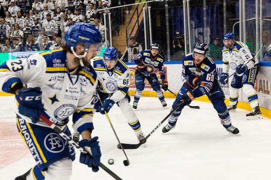 Leksands Nils Åman och Växjös Erik Josefsson och
