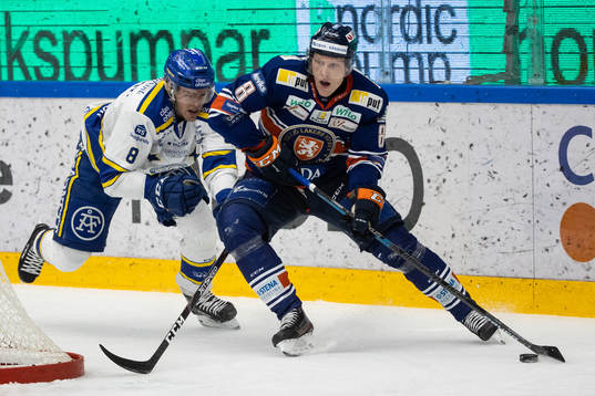 Leksands Filip Johansson och Växjös Niclas Lundgren