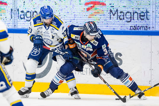 Leksands André Hult och Växjös Oliver Bohm