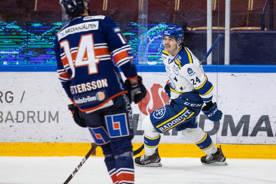Leksands Thomas Valkvae Olsen jubel