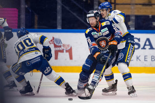 Växjös Richard Gynge och Leksands Thomas Valkvae Olsen