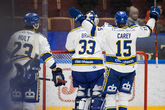 Leksands Matt Carey  jublar