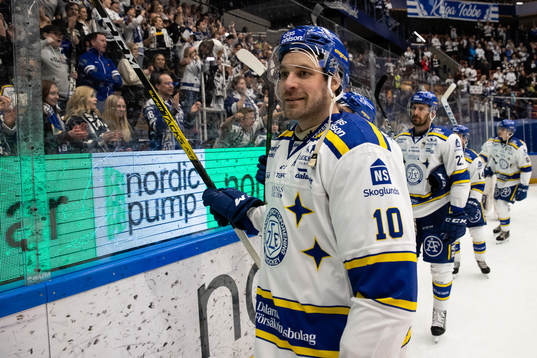 Leksands Johan Fransson jublar