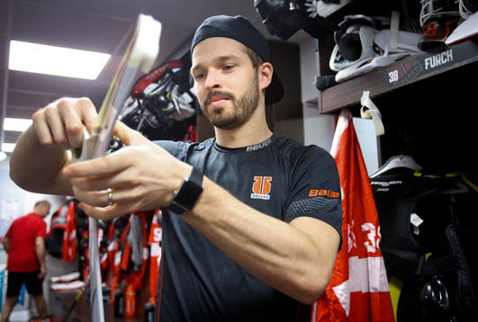 Örebros målvakt Dominik Furch