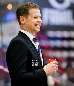 Malmö Redhawks assisterande tränare Martin Filander