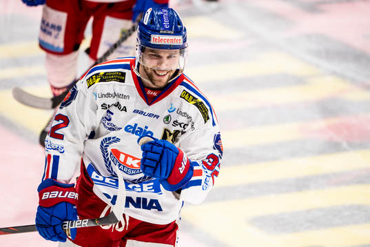 Oskarshamns Markus Modigs jublar