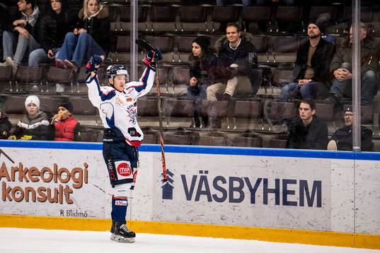 Halmstads Victor Gagic jublar