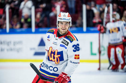 Malmö Redhawks Matias Myttynen jublar