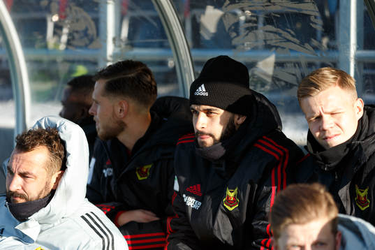 Östersunds Sixten Mohlin på bänken