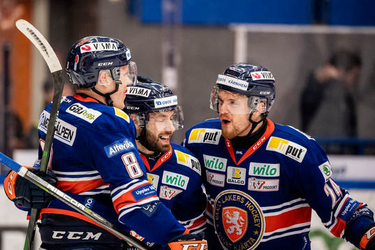 Växjös Niclas Lundgren, Jacob Micflikier och Brendan