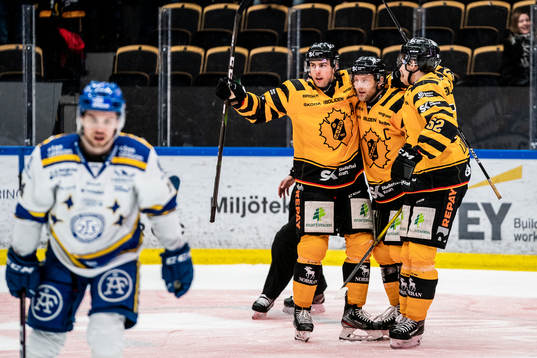 Skellefteås Joakim Lindström, Oscar Möller och Arvid