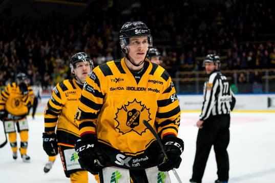 Skellefteås Robin Alvarez jublar