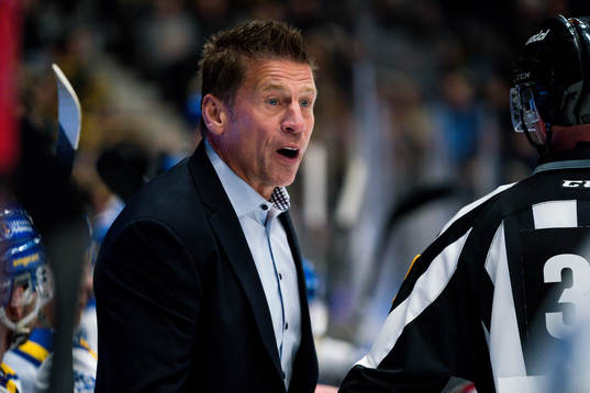 Leksands tränare Ulf Samuelsson