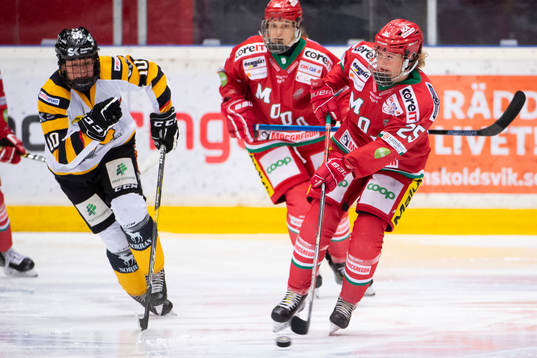 Skellefteås Ellen Lövgren och Modos Maja Grundström