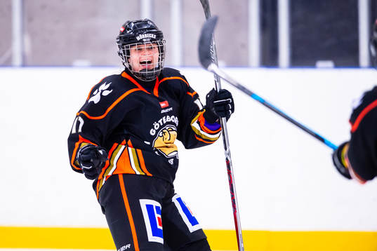 Göteborgs HC Louisa Lippiatt Durnell jublar